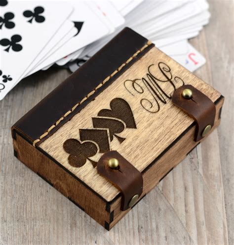 metal playing card box|Metal Playing Card Storage Box .